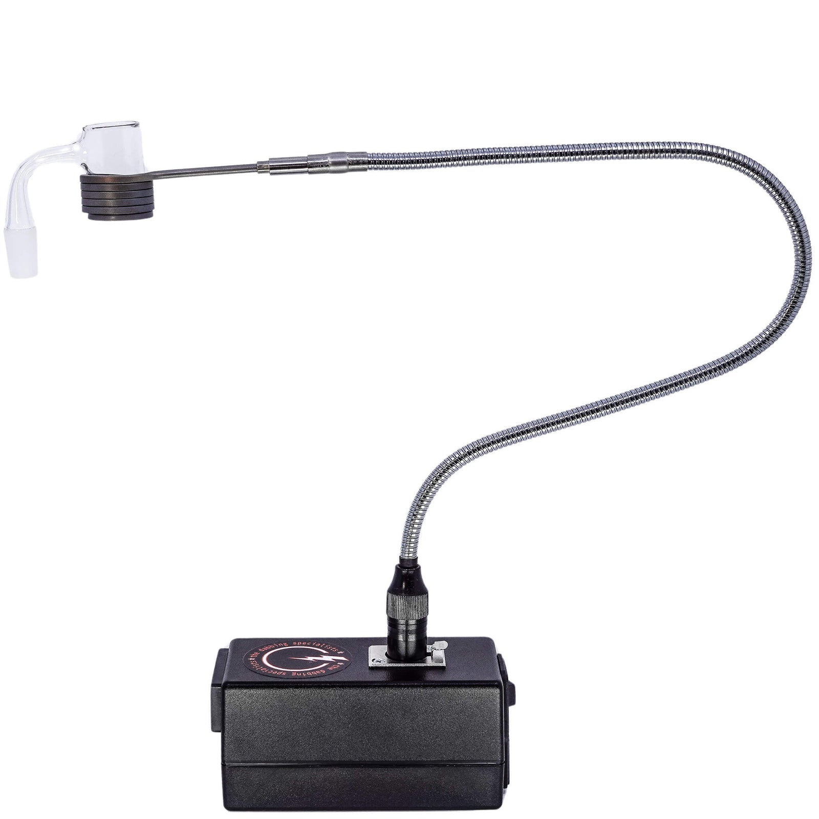 Arty Coil Heating Station | 25mm Banger In Use View | the dabbing specialists