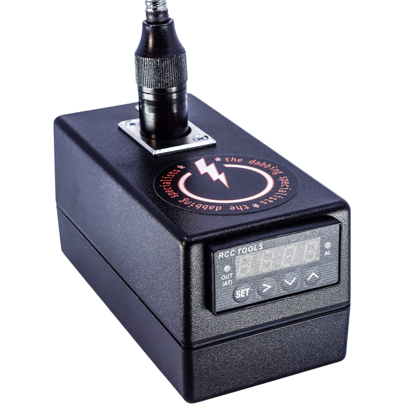 Arty Coil Heating Station | 25mm Banger In Use View | the dabbing specialists