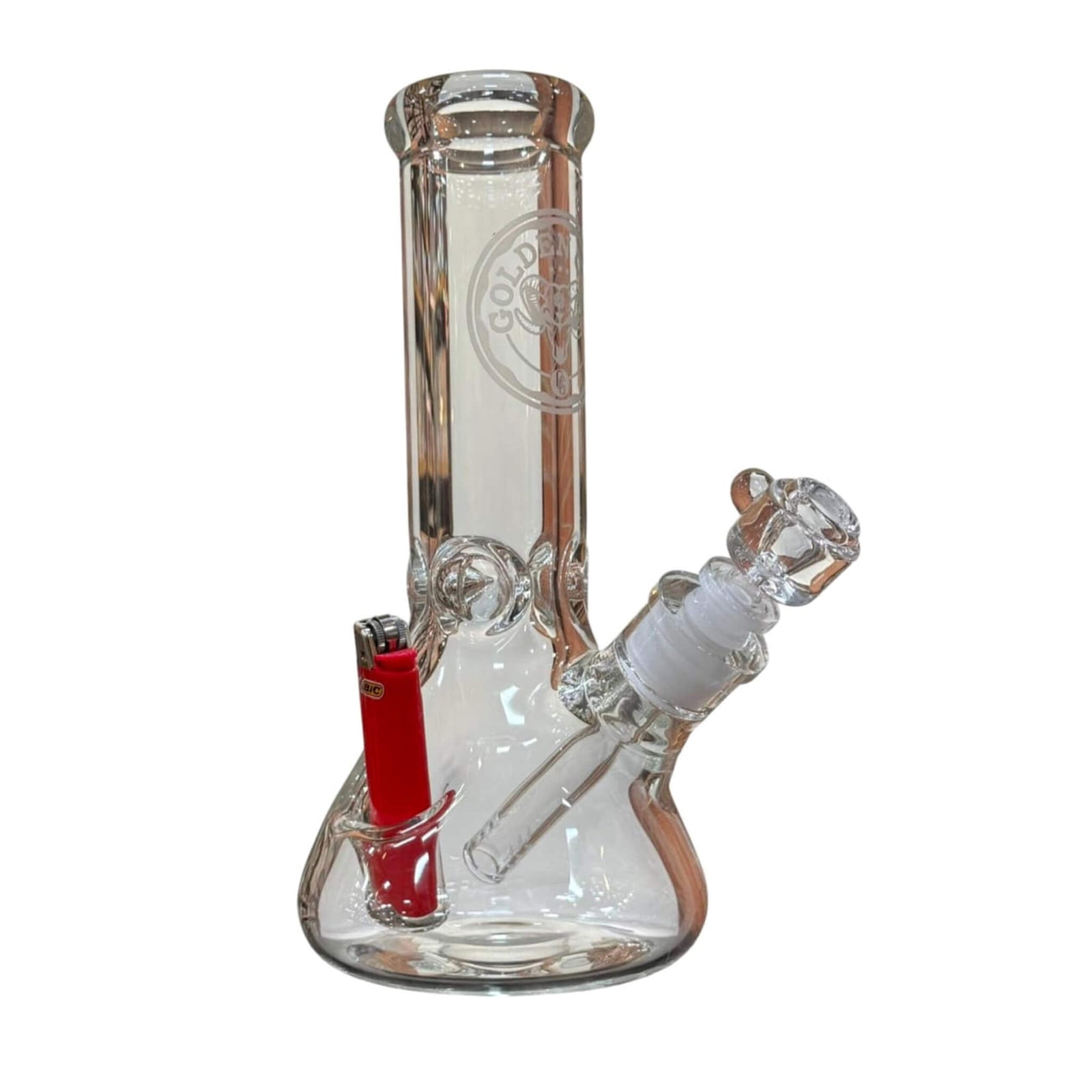 Beaker Bong 10 Inch | Profile View | the dabbing specialists