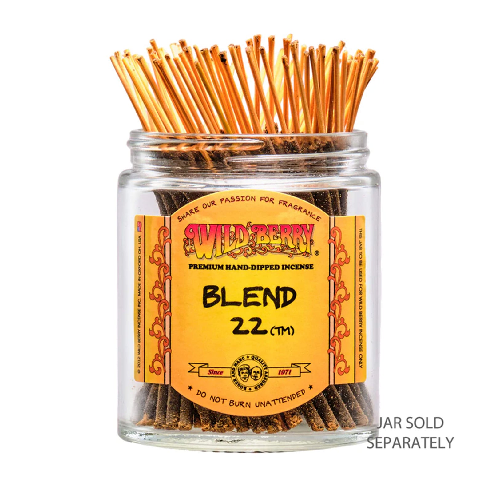Blend 22™ Shorties Incense | View In Display Jar | the dabbing specialists