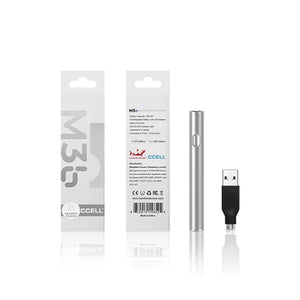 CCELL M3B 510 Battery | Stainless With Box Contents | TDS