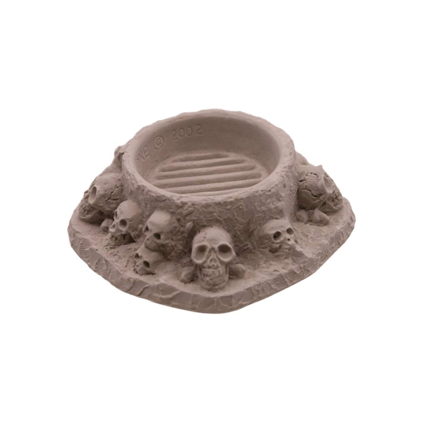 Cement Round Skull Burner | Profile View | the dabbing specialists