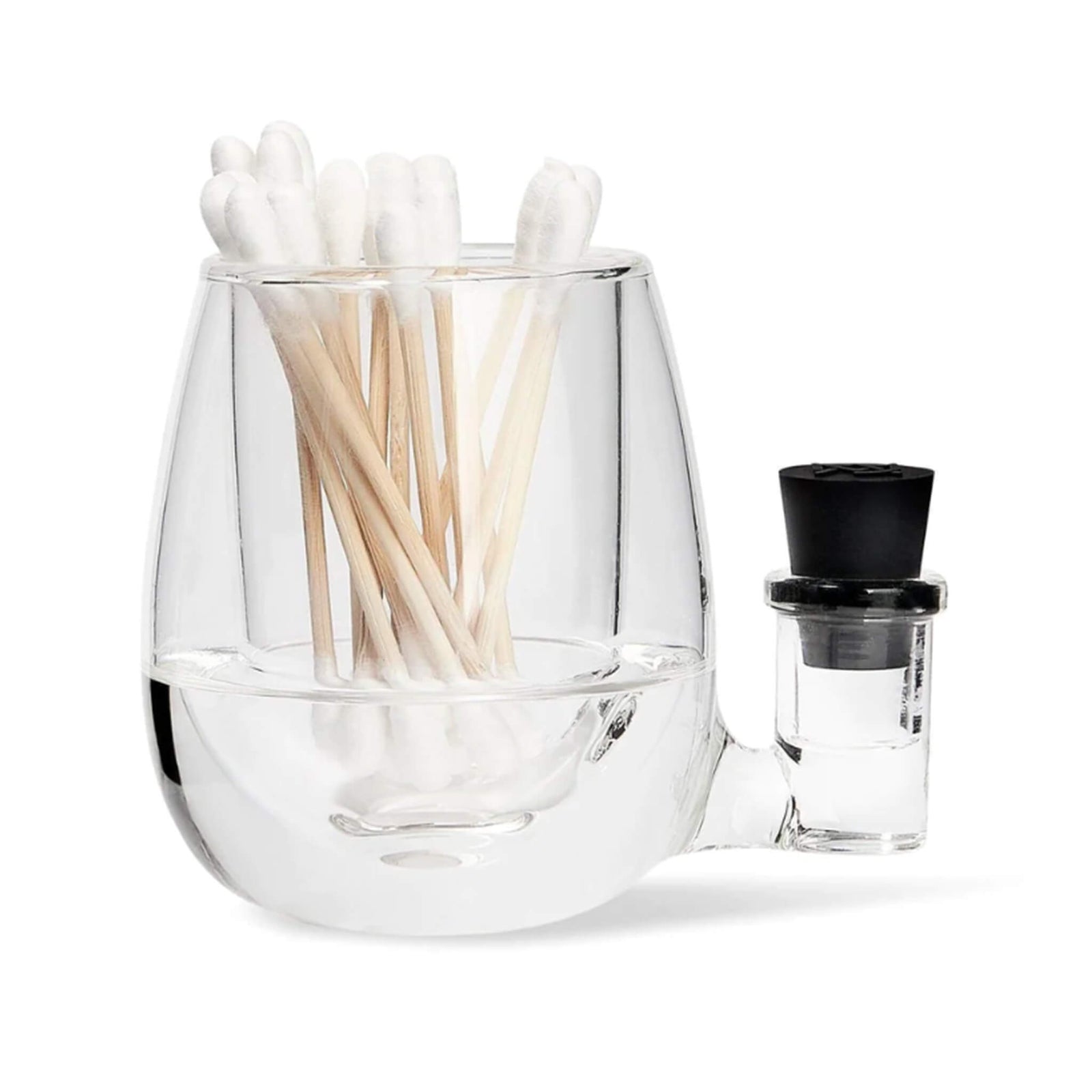 Clear ISO Swab Station | Profile View | the dabbing specialists