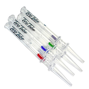 Dab Straw Terp Tube | All Four Color Options Angled Orientation | TDS