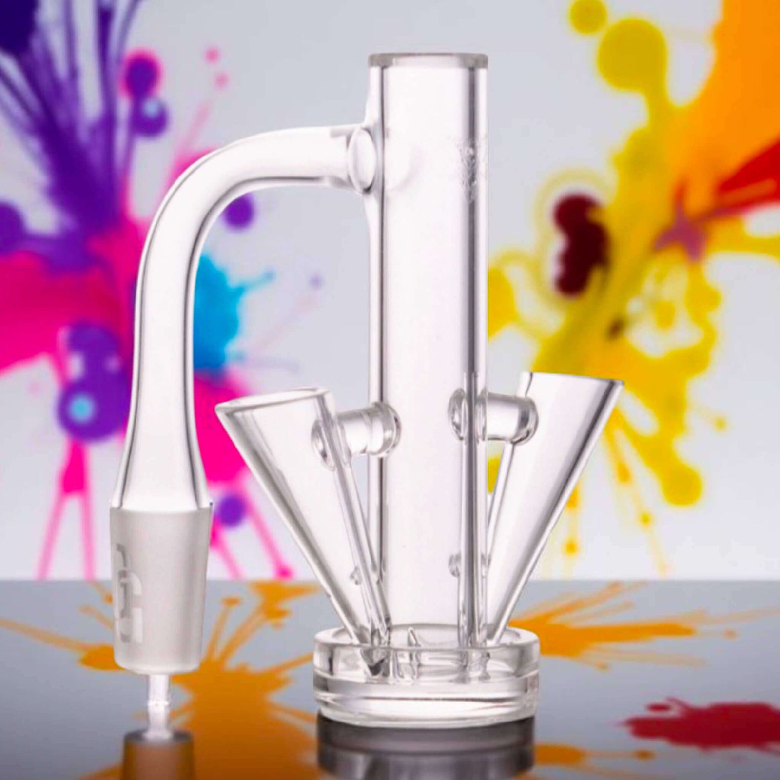 Double Terp Slide Tower Banger | Colorful Background View | TDS