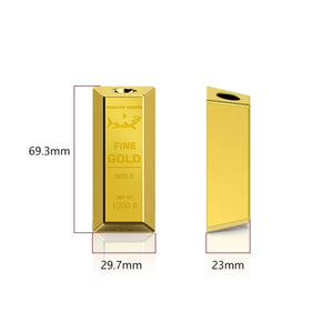 Gold Bar 510 Battery | Profile Dimension Image | the dabbing specialists