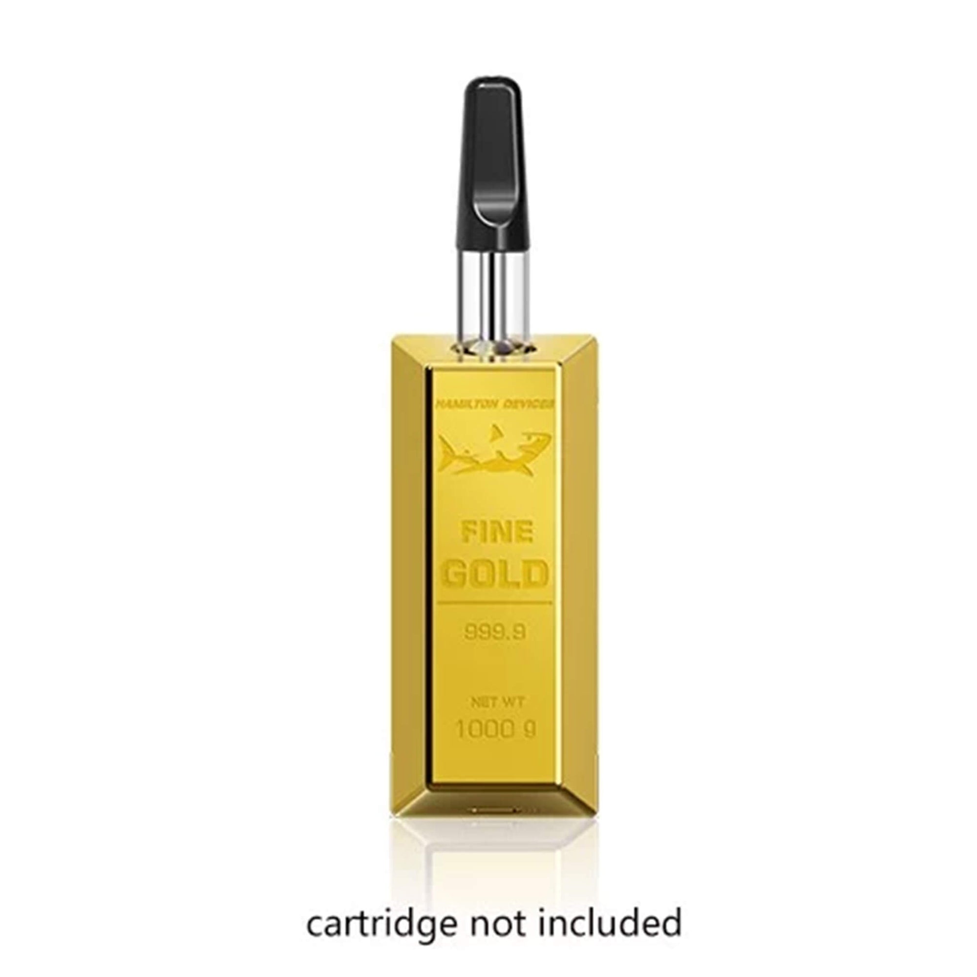 Gold Bar 510 Battery | Profile Image With Cartridge | the dabbing specialists