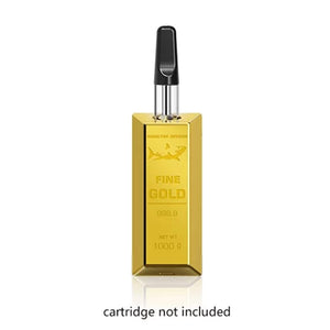 Gold Bar 510 Battery | Profile Image With Cartridge | the dabbing specialists