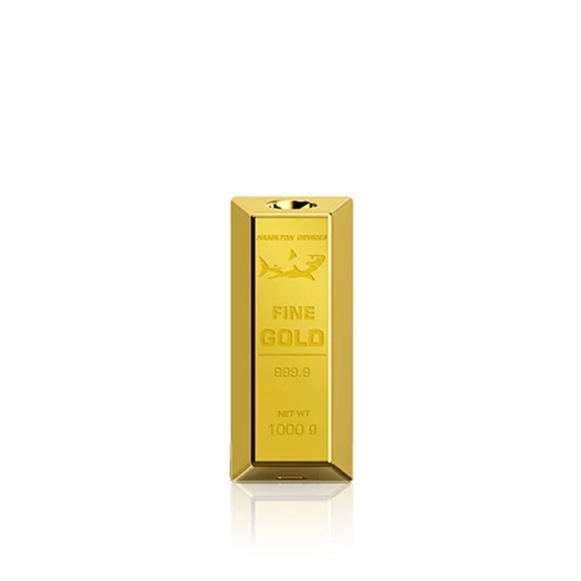 Gold Bar 510 Battery | Profile Image With Cartridge | the dabbing specialists