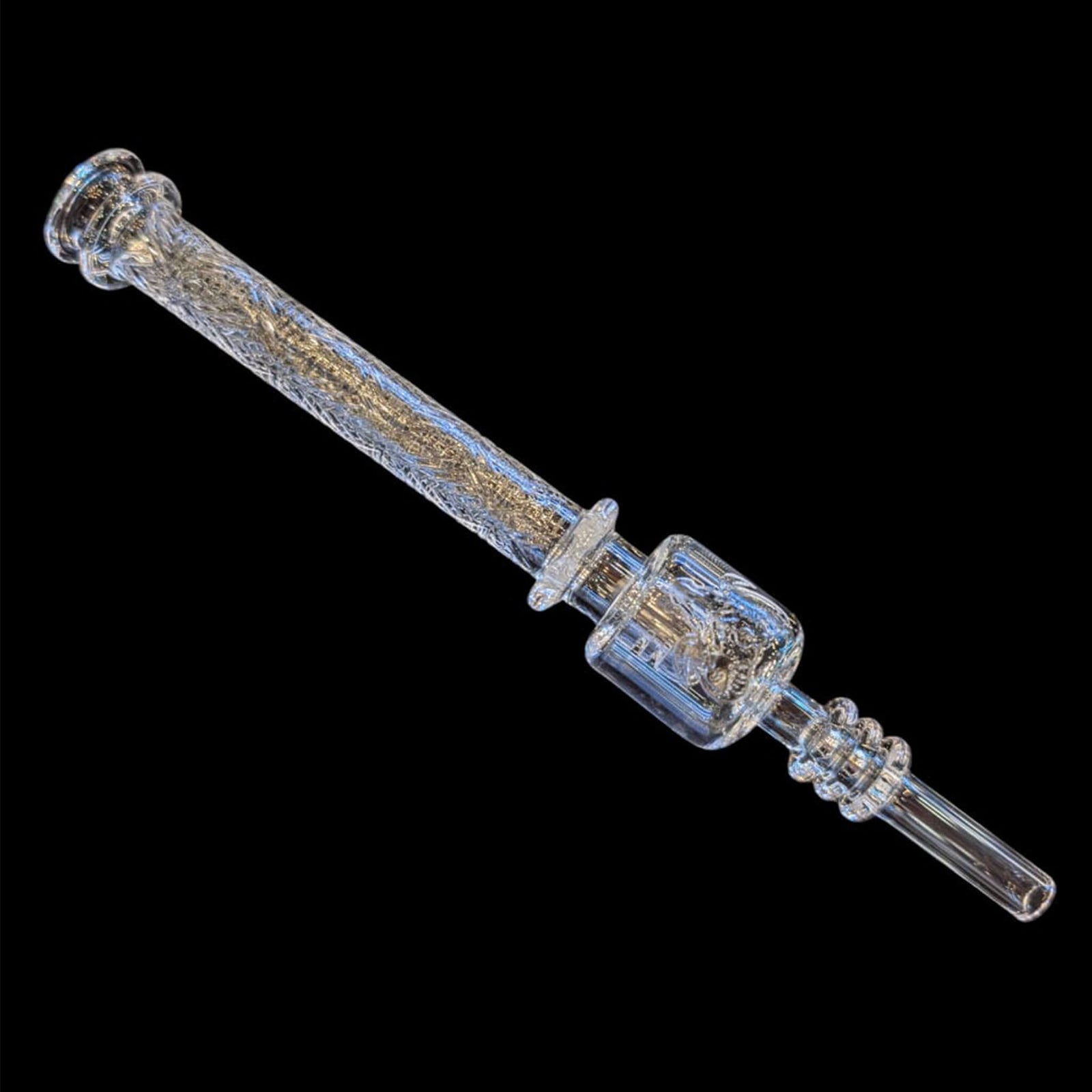 Nectar Collector Quartz Straw | Profile View | Dabbing Warehouse