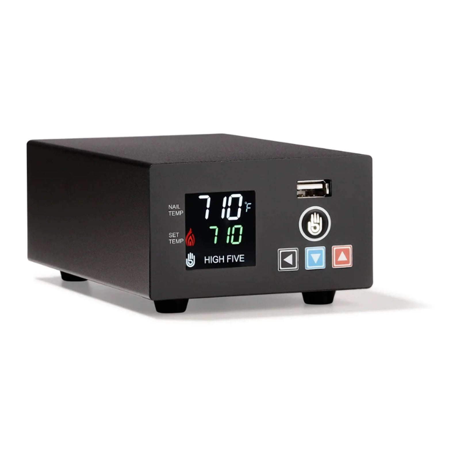 High Five Vape LCD E-Nail Titanium Nail Kit | Complete Enail Kit Profile View | TDS