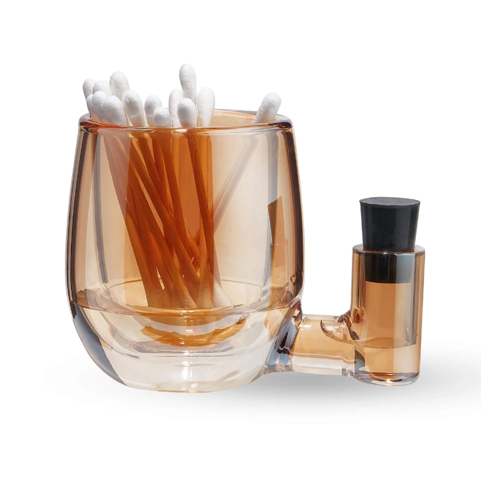 Clear ISO Swab Station | Profile View | the dabbing specialists