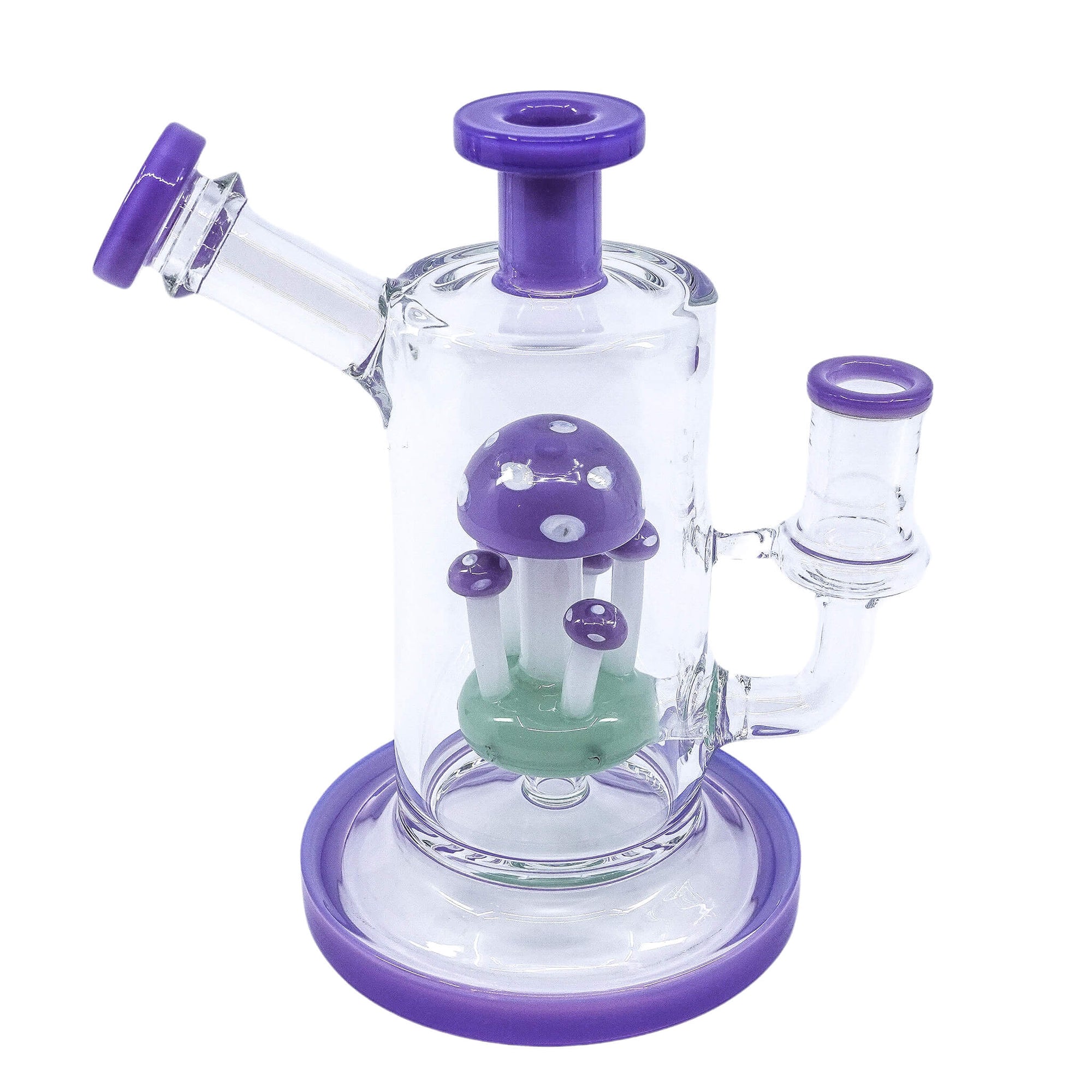 Mushroom Can Dab Rig | Purple Profile View | the dabbing specialists