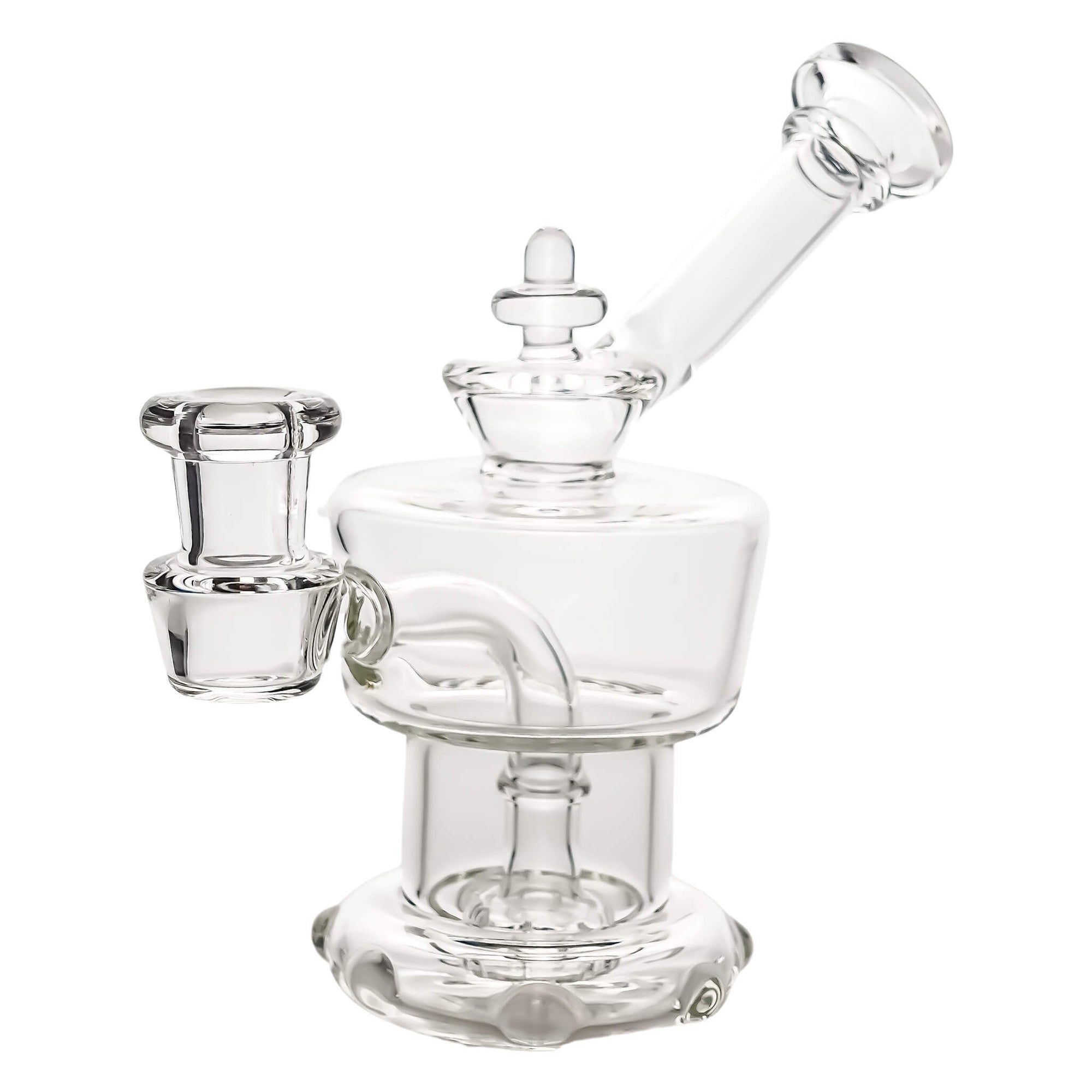 Equalizer Water Tank Bubbler | Dab Bubblers & Pipes | Equalizer Angled Profile View | TDS