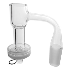 Full Weld 30mm Terp E-Slurper Banger | Opaque Tray Profile View | TDS