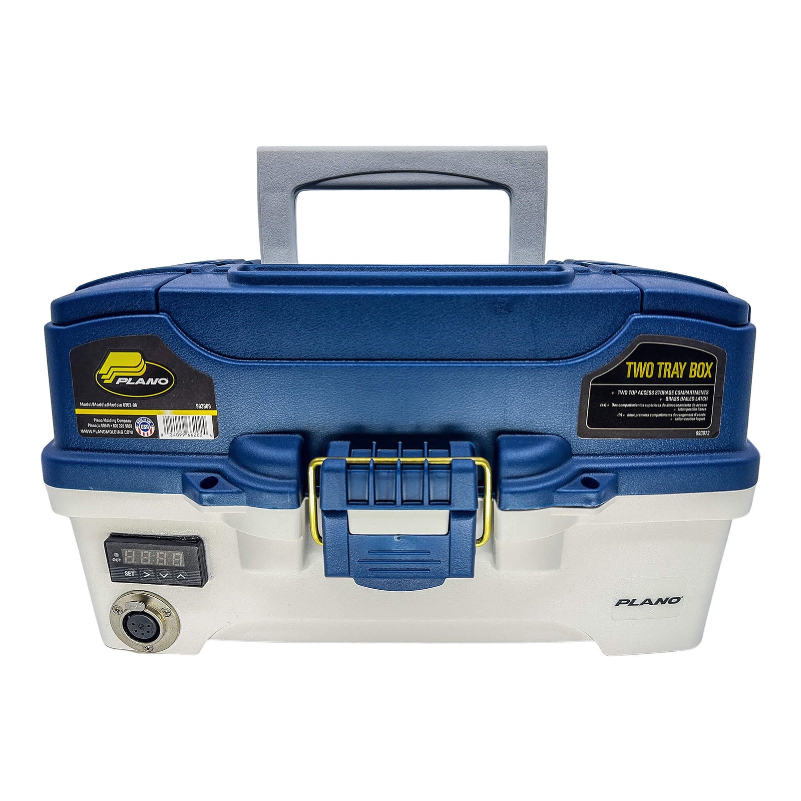 Plano Dab Tackle Box E-Nail Kit | Profile Blue Front View | the dabbing specialists