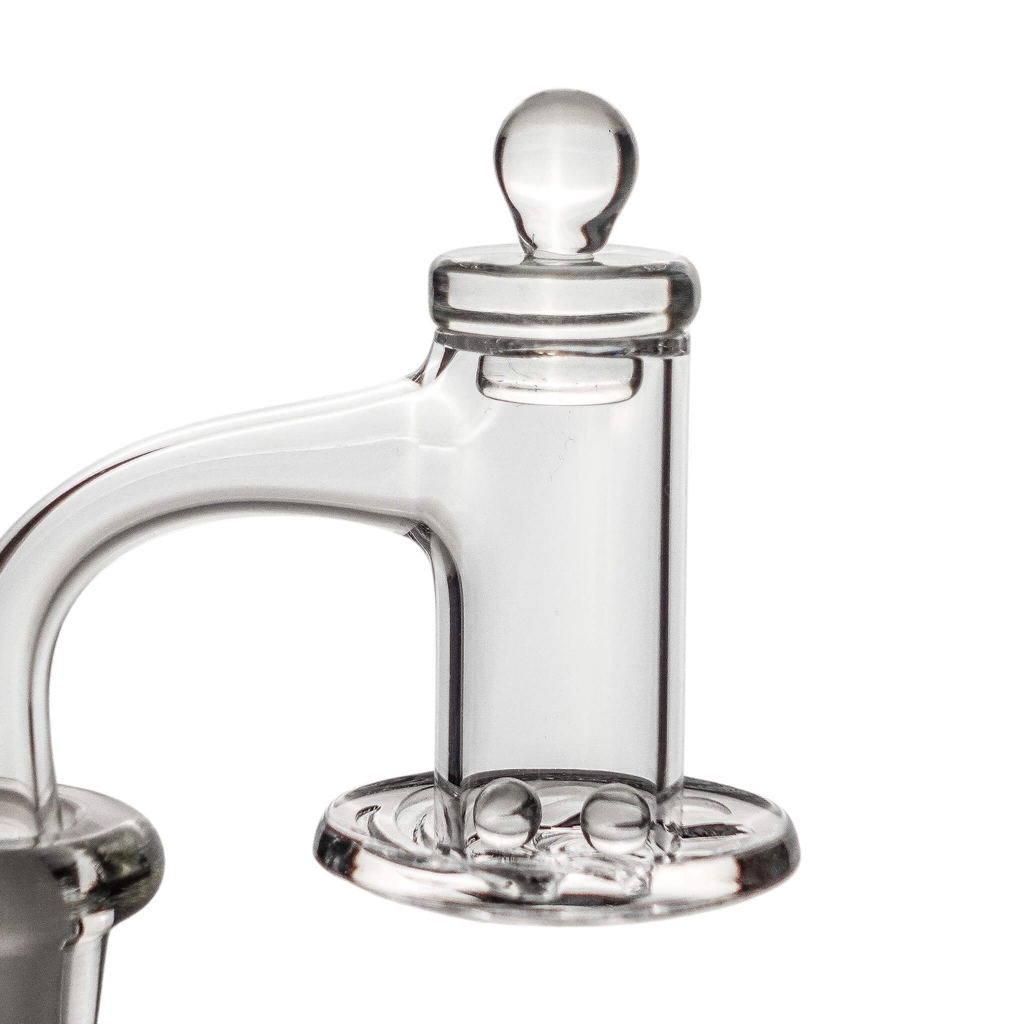 Glass Plug Cap | In Use On Quartz Banger | the dabbing specialists