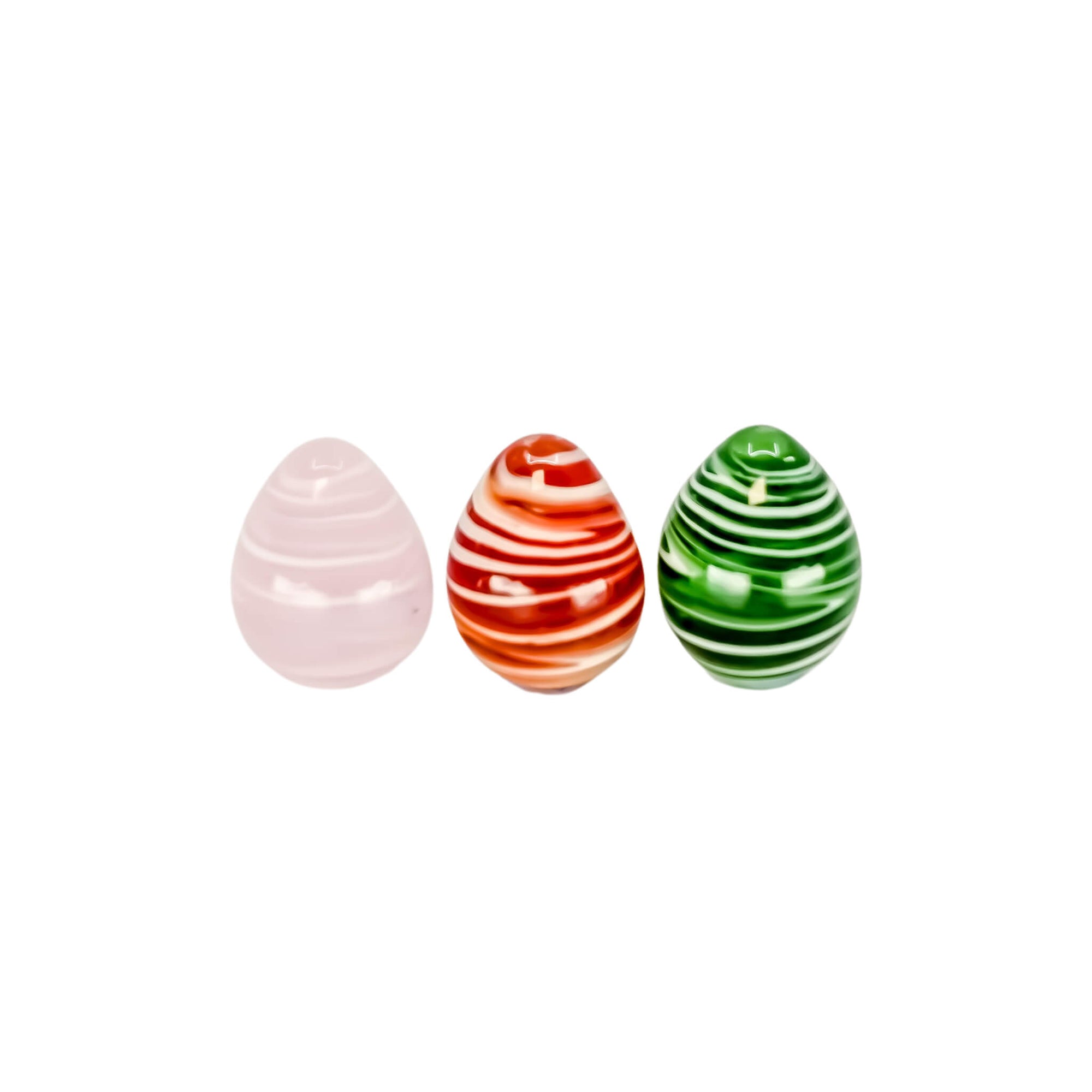 Egg Terp Slurper Marble | Three Color Variations - Marble Profile View | the dabbing specialists