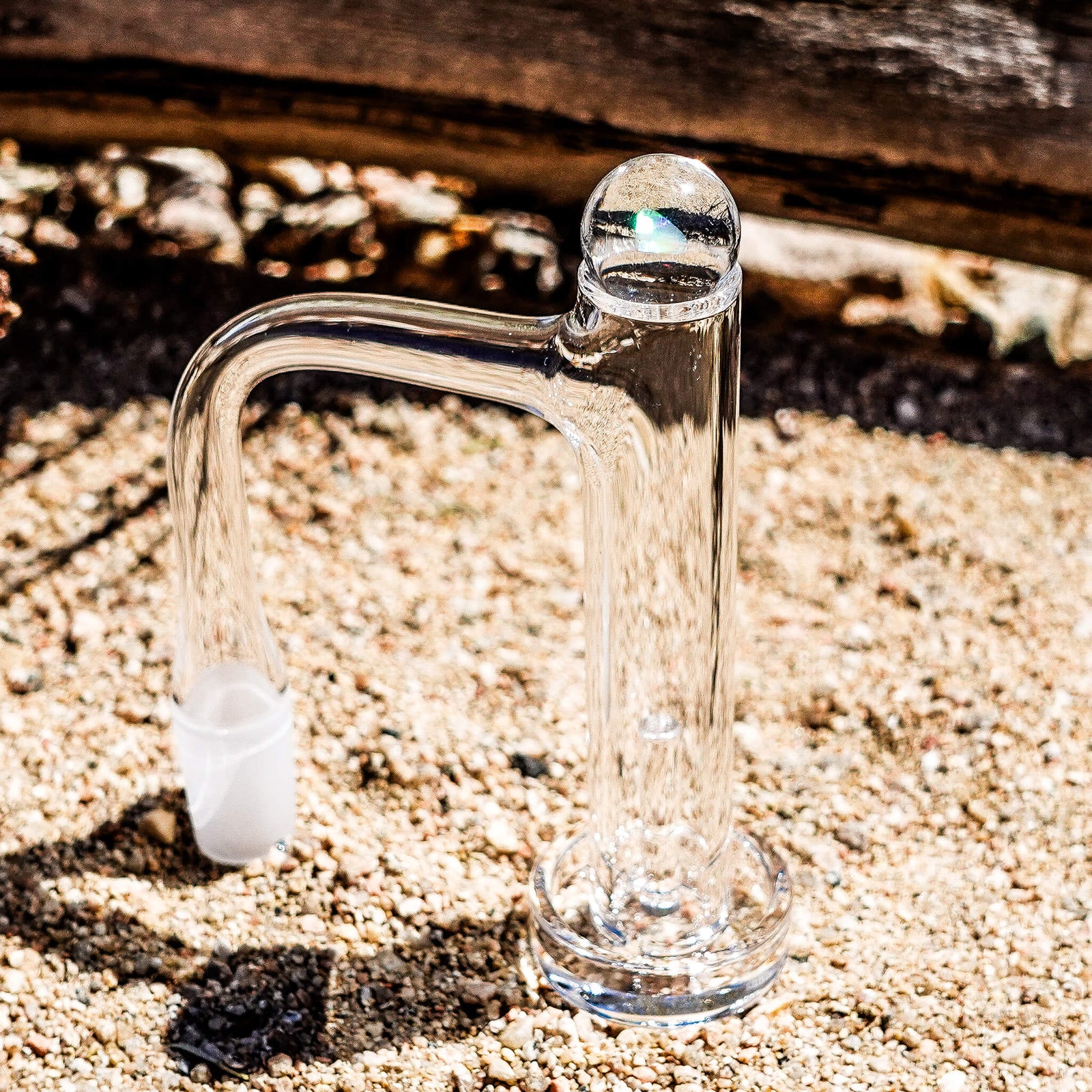 Full Weld Control Tower Banger Kit | Control Tower Clear Quartz Pillar Opal Marble | tds