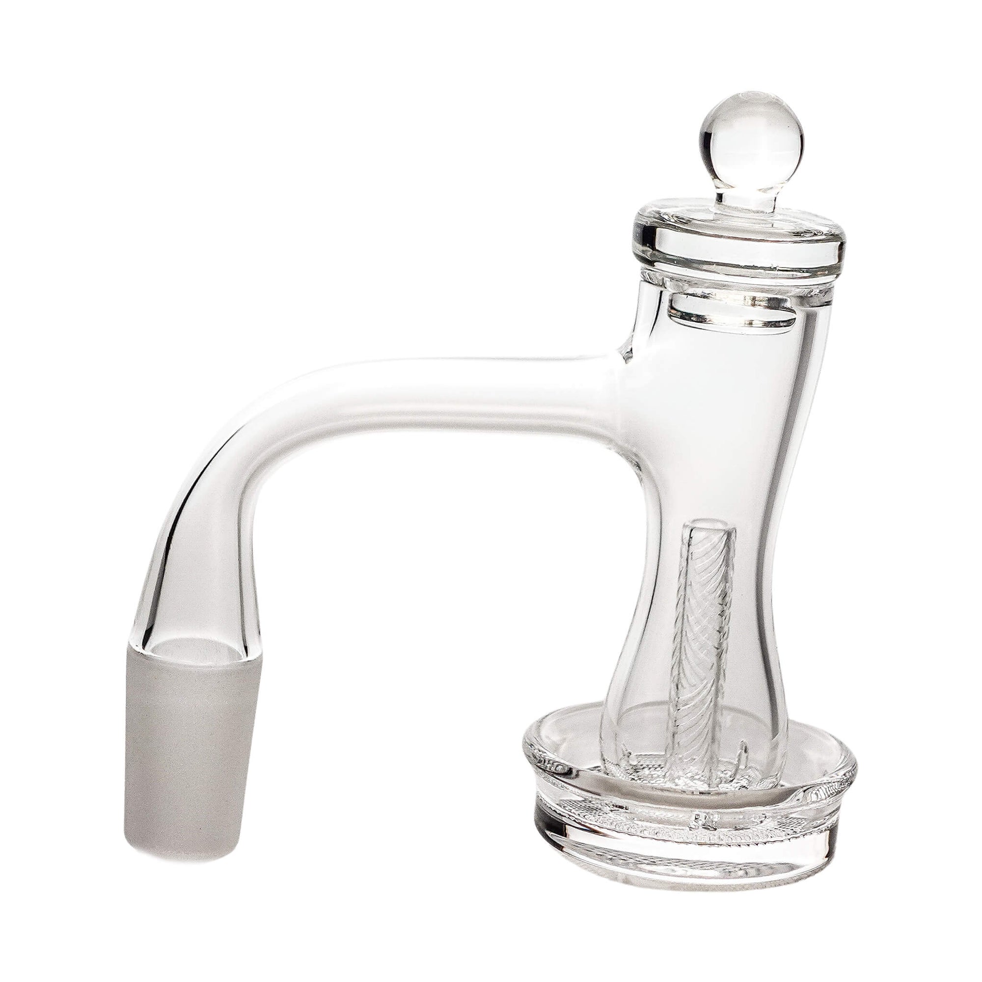 Hourglass SE Skillet Slurper | Plug Cap Profile View | the dabbing specialists