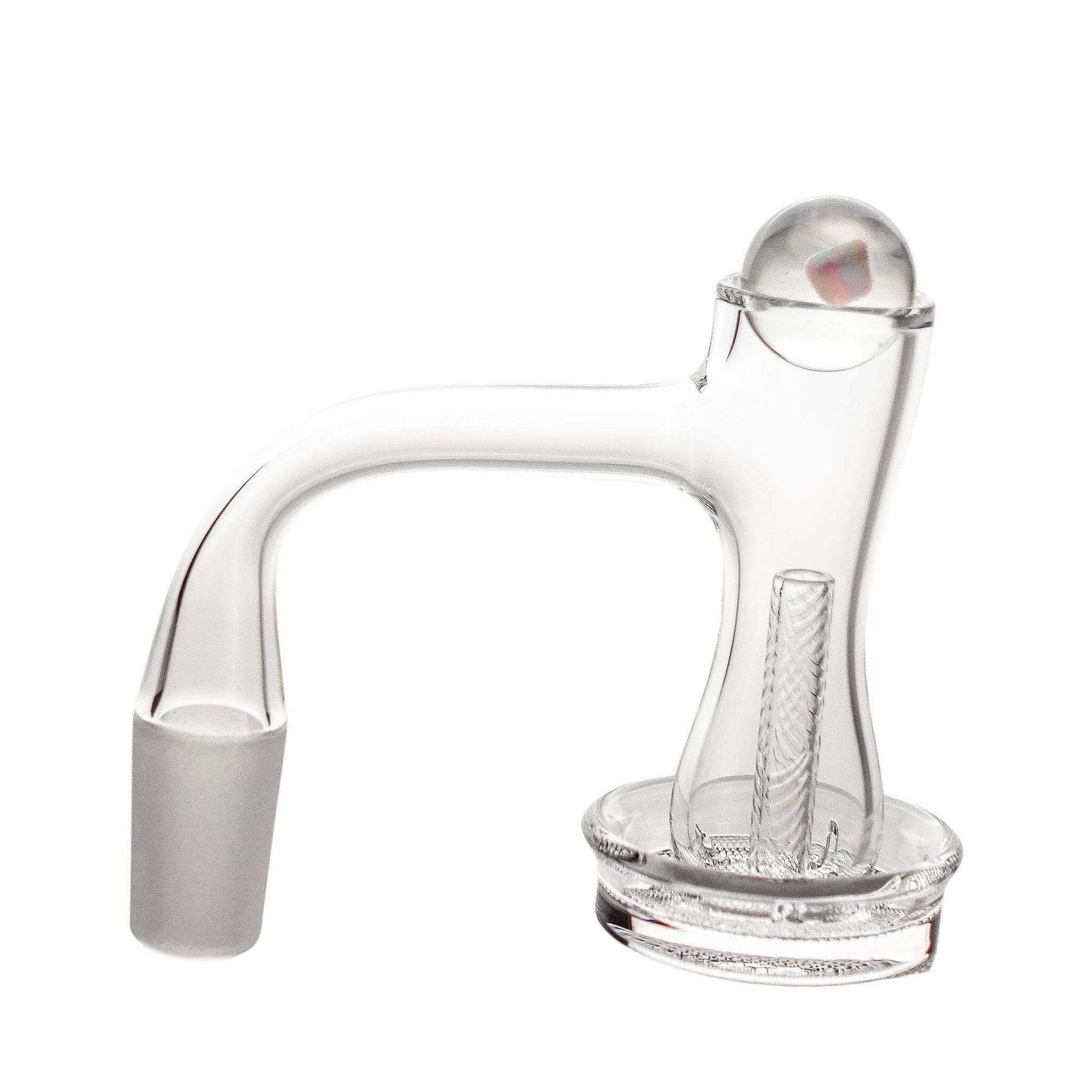 Hourglass SE Skillet Slurper | Plug Cap Profile View | the dabbing specialists