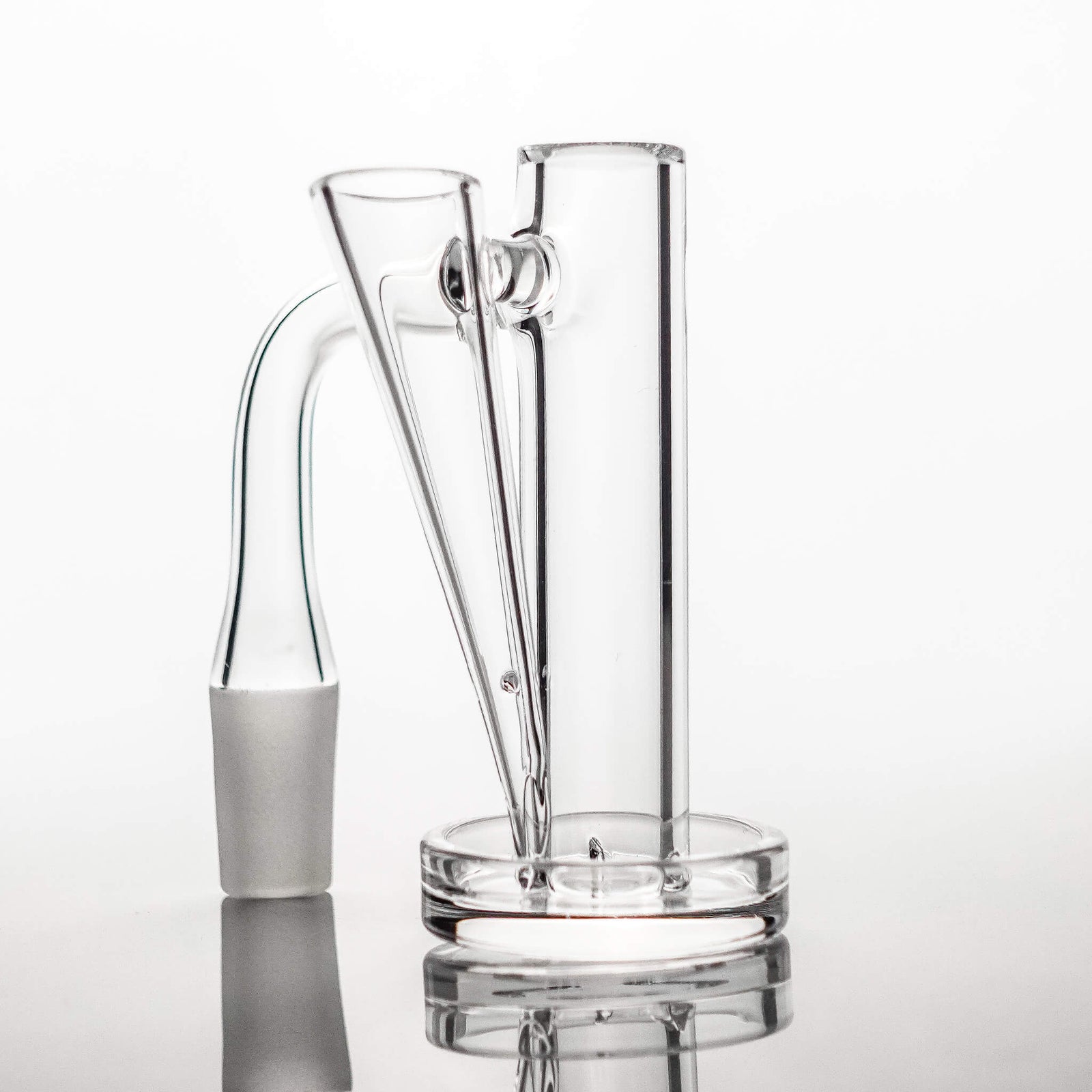 Terp Slide Tower Quartz Banger | 14mm Male Profile View | TDS