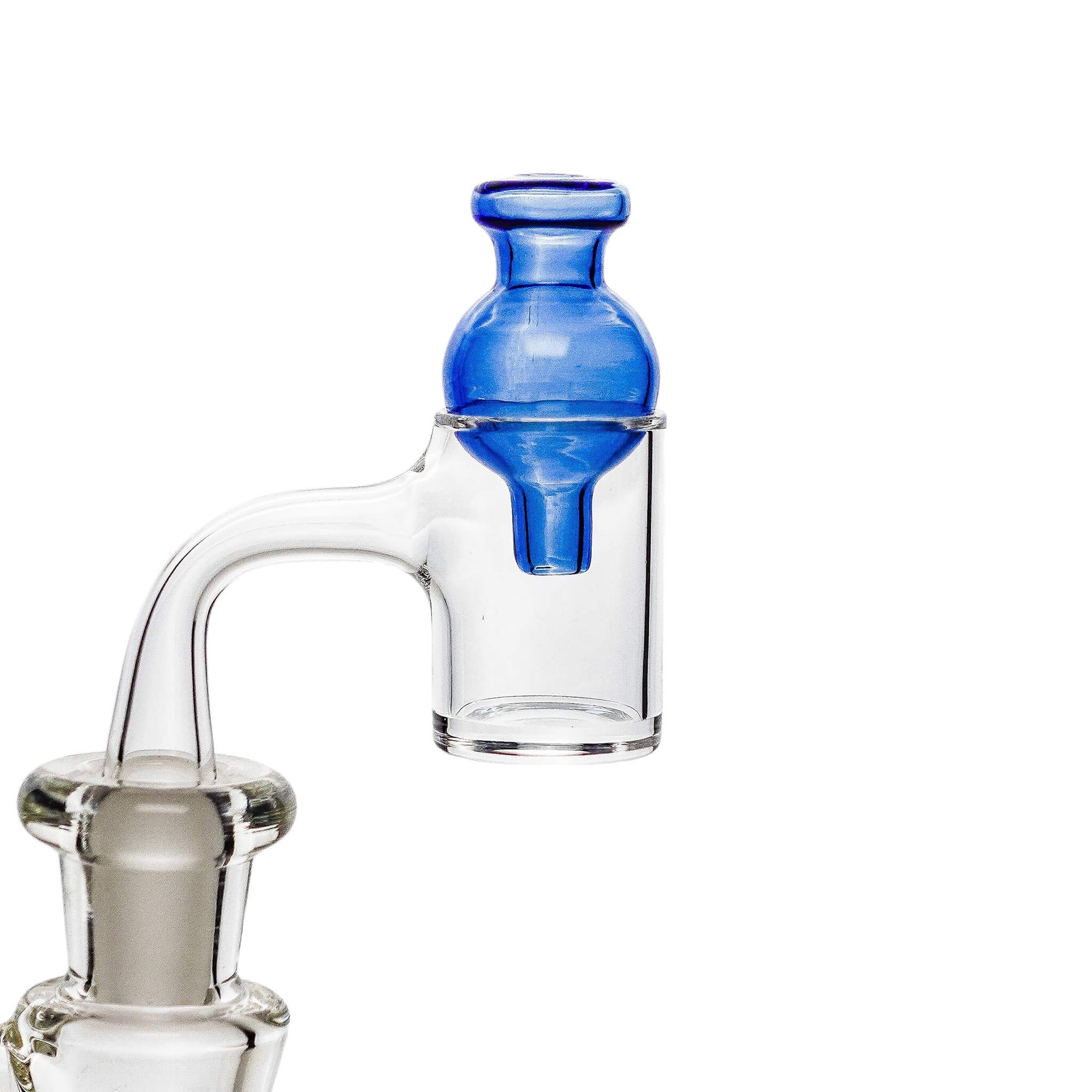 Directional Bubble Cap | Blue Profile View | the dabbing specialists