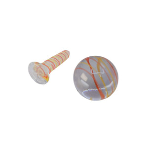 Terp Slurper Screw Set | Orange/Yellow Color | the dabbing specialists