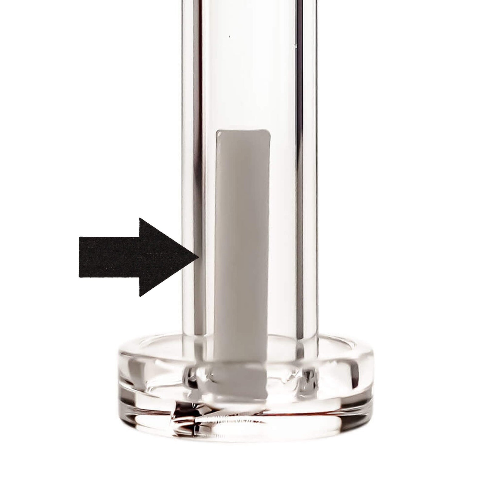 Opaque Quartz Pillar | Profile View | the dabbing specialists