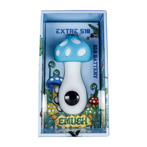 EMUSH Extre 510 Battery | Blue Mushroom View | the dabbing specialists