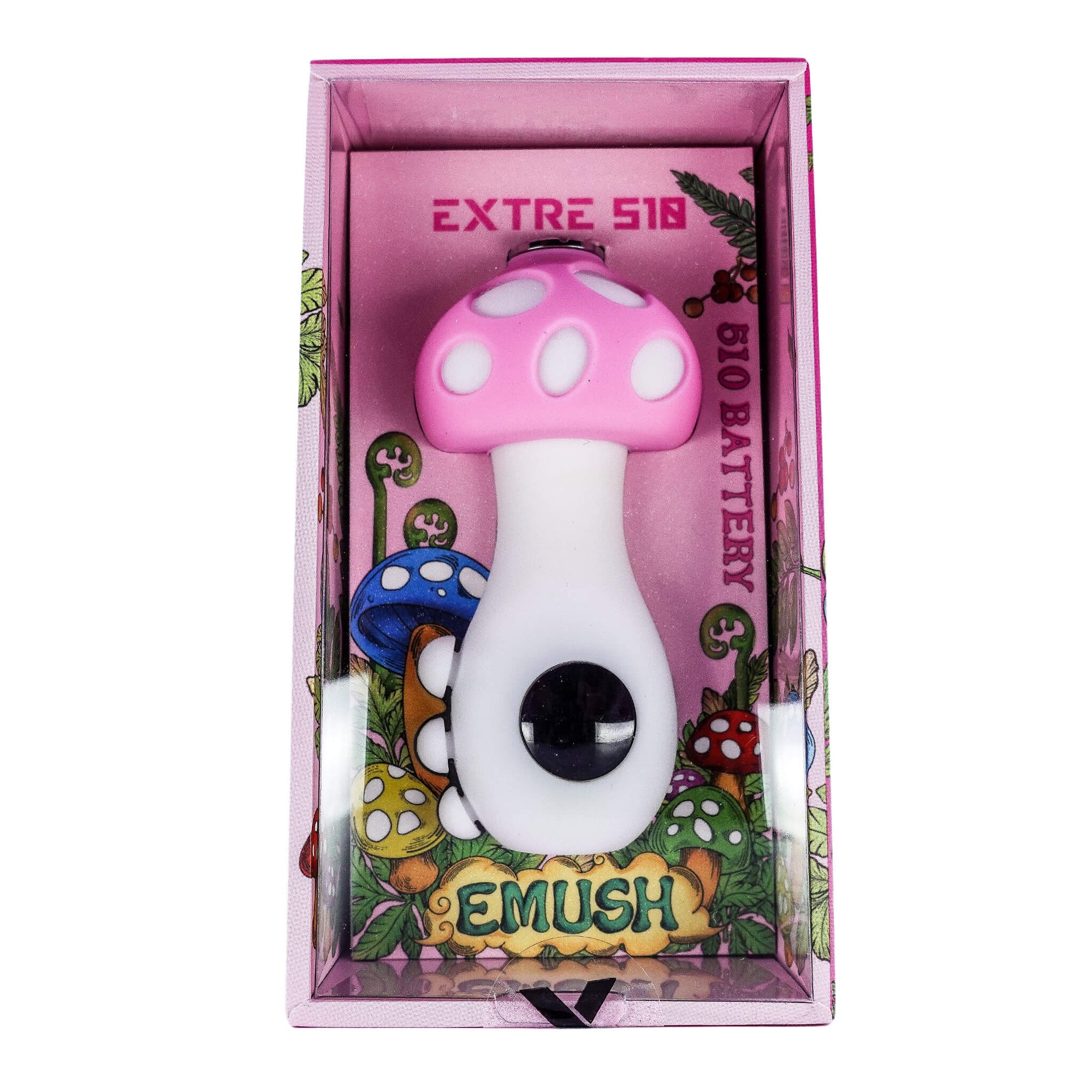 EMUSH Extre 510 Battery | Pink Mushroom View | the dabbing specialists