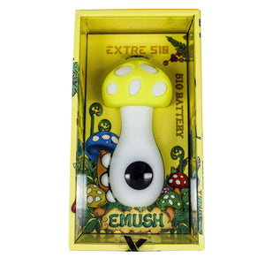 EMUSH Extre 510 Battery | Yellow Mushroom View | the dabbing specialists