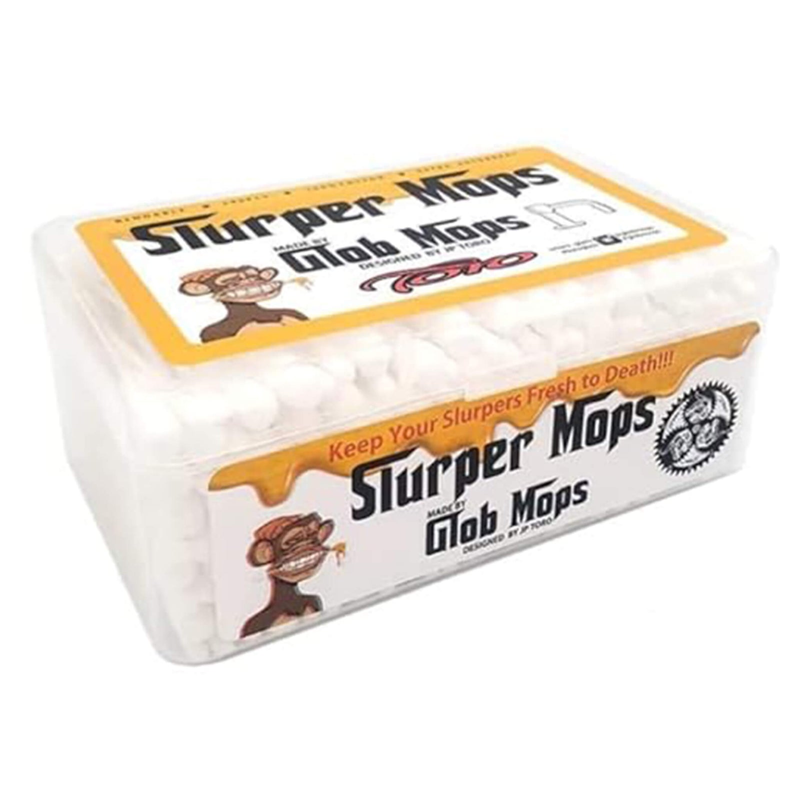 Glob Mops Slurper Mops | Front Pack Image View | the dabbing specialists