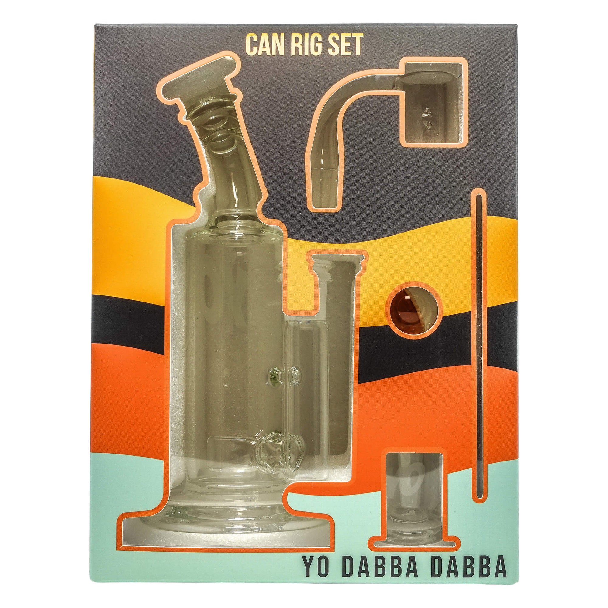 Yo Dab Rig Sets | Can Style Set Box Front View | the dabbing specialists