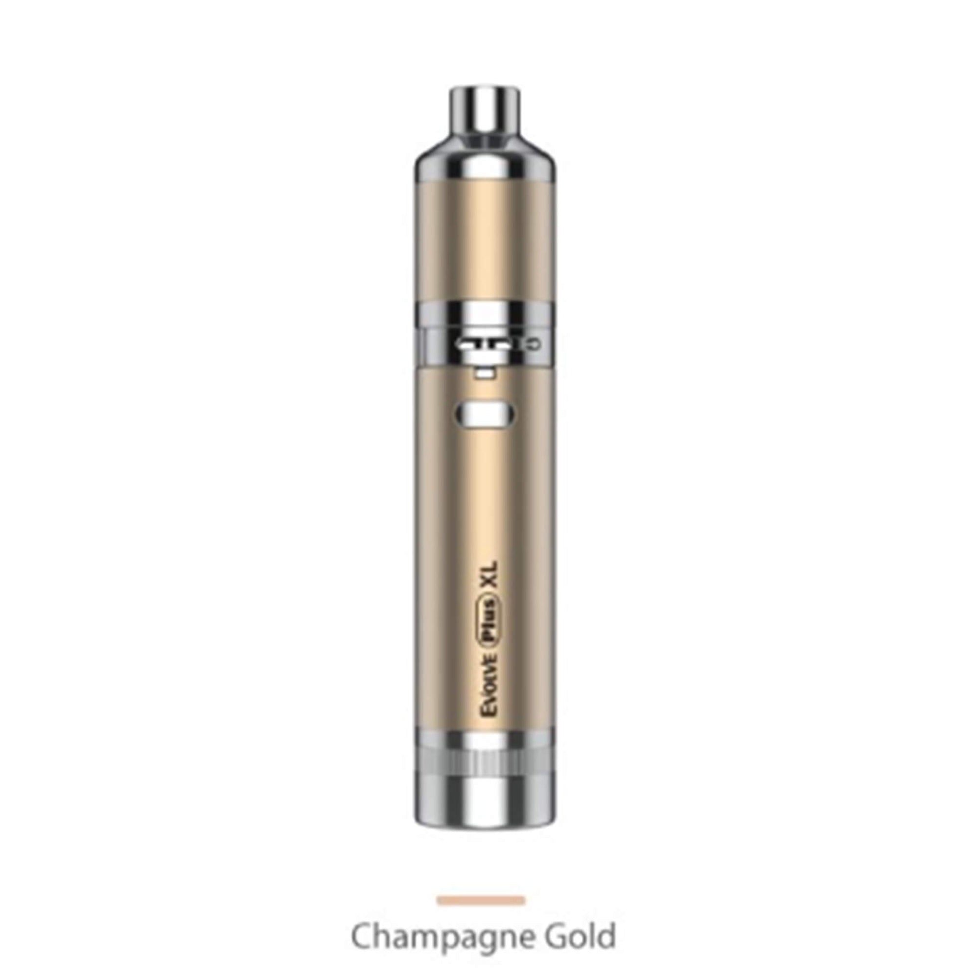 Yocan Evolve Plus XL | Gold Color Profile View | the dabbing specialists