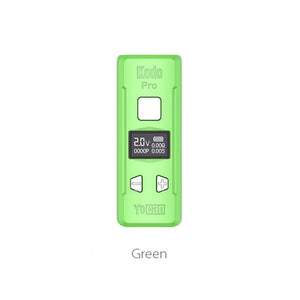 Yocan Kodo Pro 510 Thread Battery | Green Color Variation Image | TDS