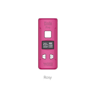 Yocan Kodo Pro 510 Thread Battery | Rosy Color Variation Image | TDS