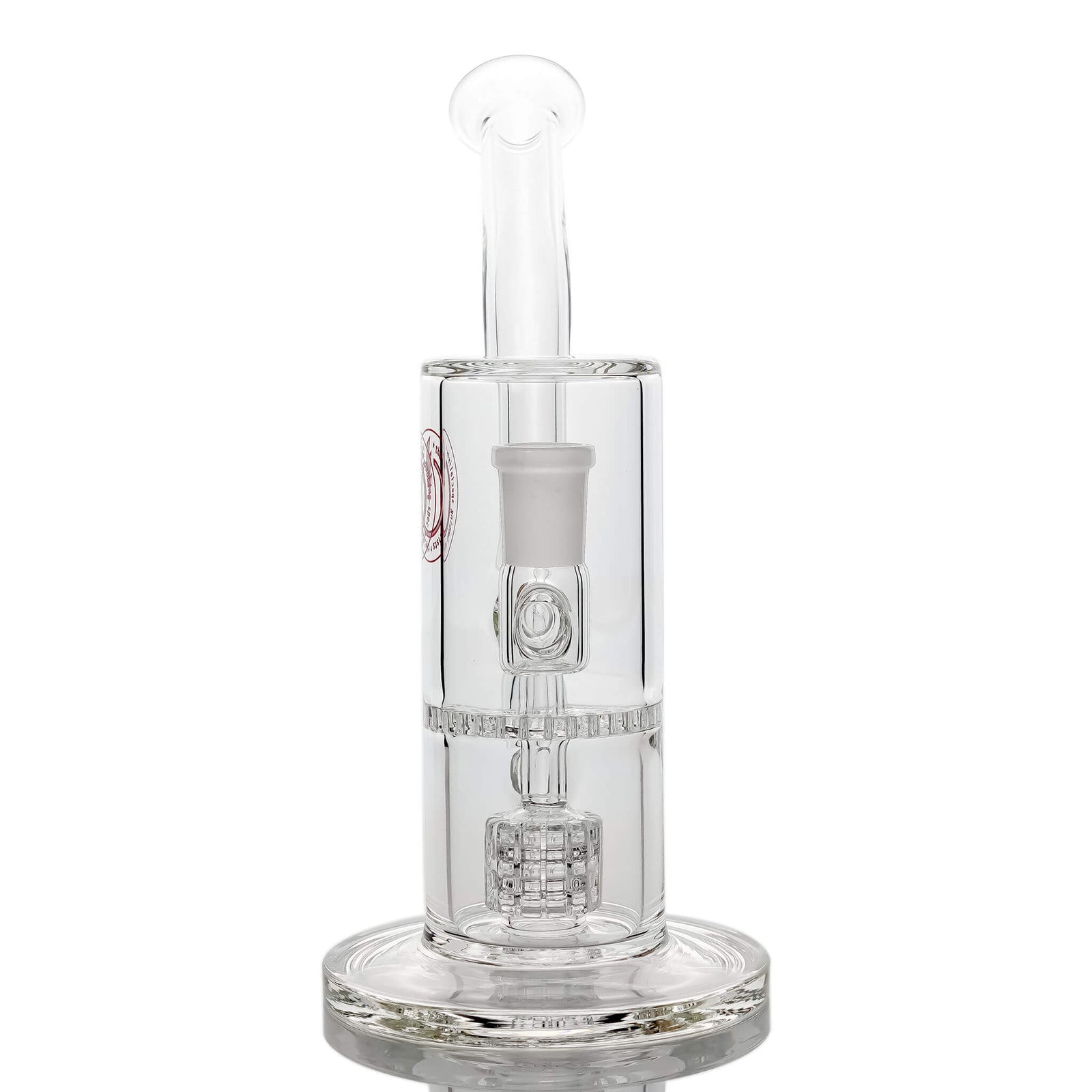 Reborn Precision Mini Dual Bubbler | Female Jointed Profile View | the dabbing specialists