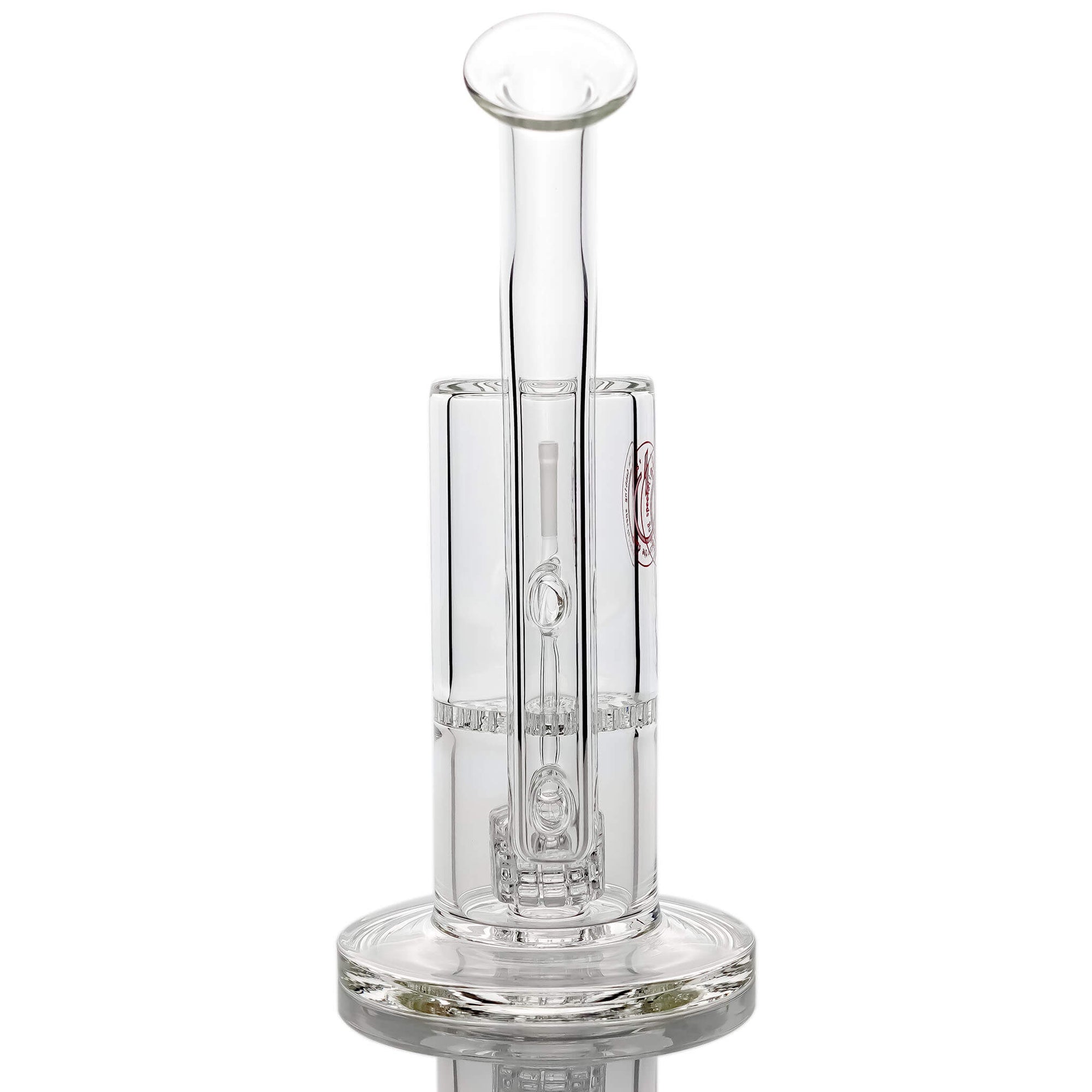 Reborn Precision Mini Dual Bubbler | Female Jointed Rear View | the dabbing specialists