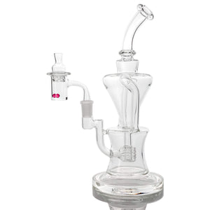 Futurus Recycler 25mm Full Weld Dab Kit | Dab Kit Ruby Pearls View | the dabbing specialists