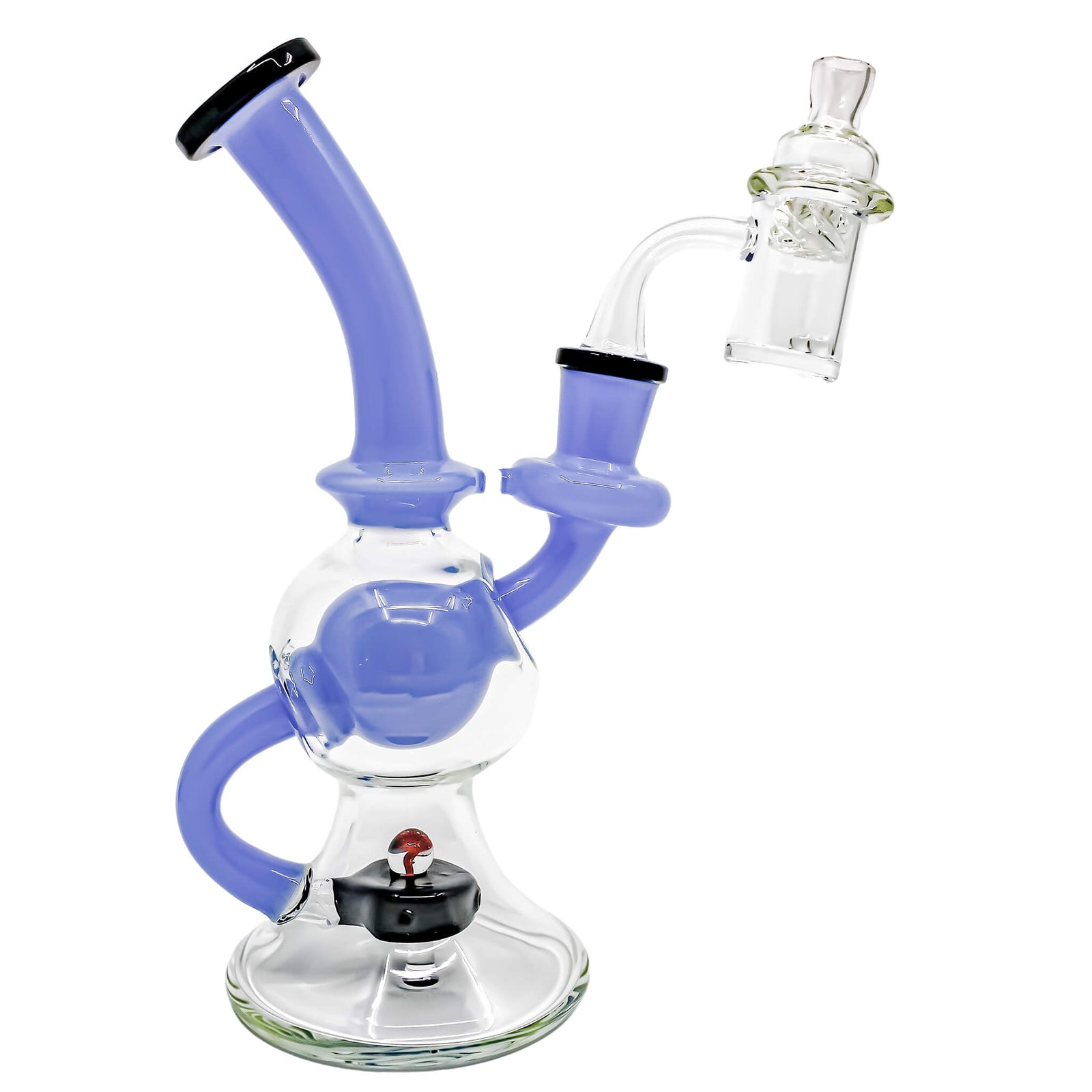 Ball Dab Rig 25mm Dab Kit | Pink Rig Kit Profile View | the dabbing specialists