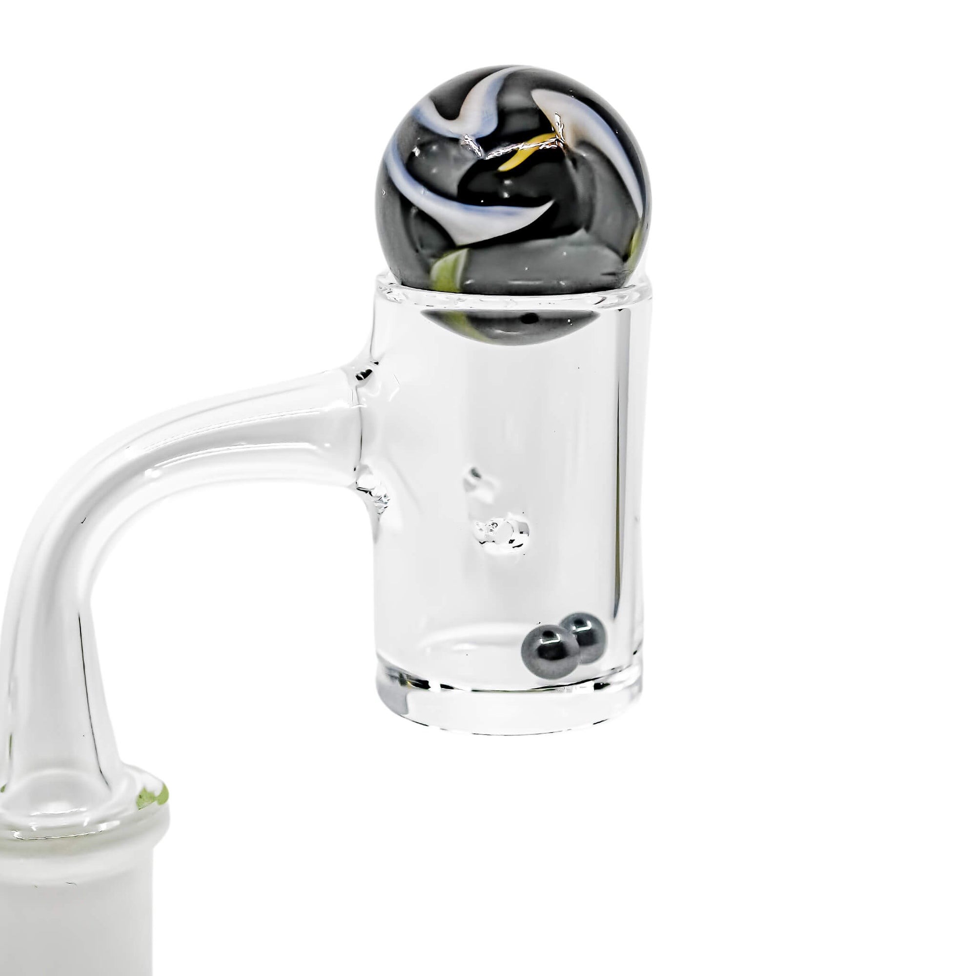 Clear Commander Auto-Spinning Dab Kit | SiC Pearls Auto-Spinning View | the dabbing specialists