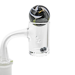 Clear Commander Auto-Spinning Dab Kit | SiC Pearls Auto-Spinning View | the dabbing specialists
