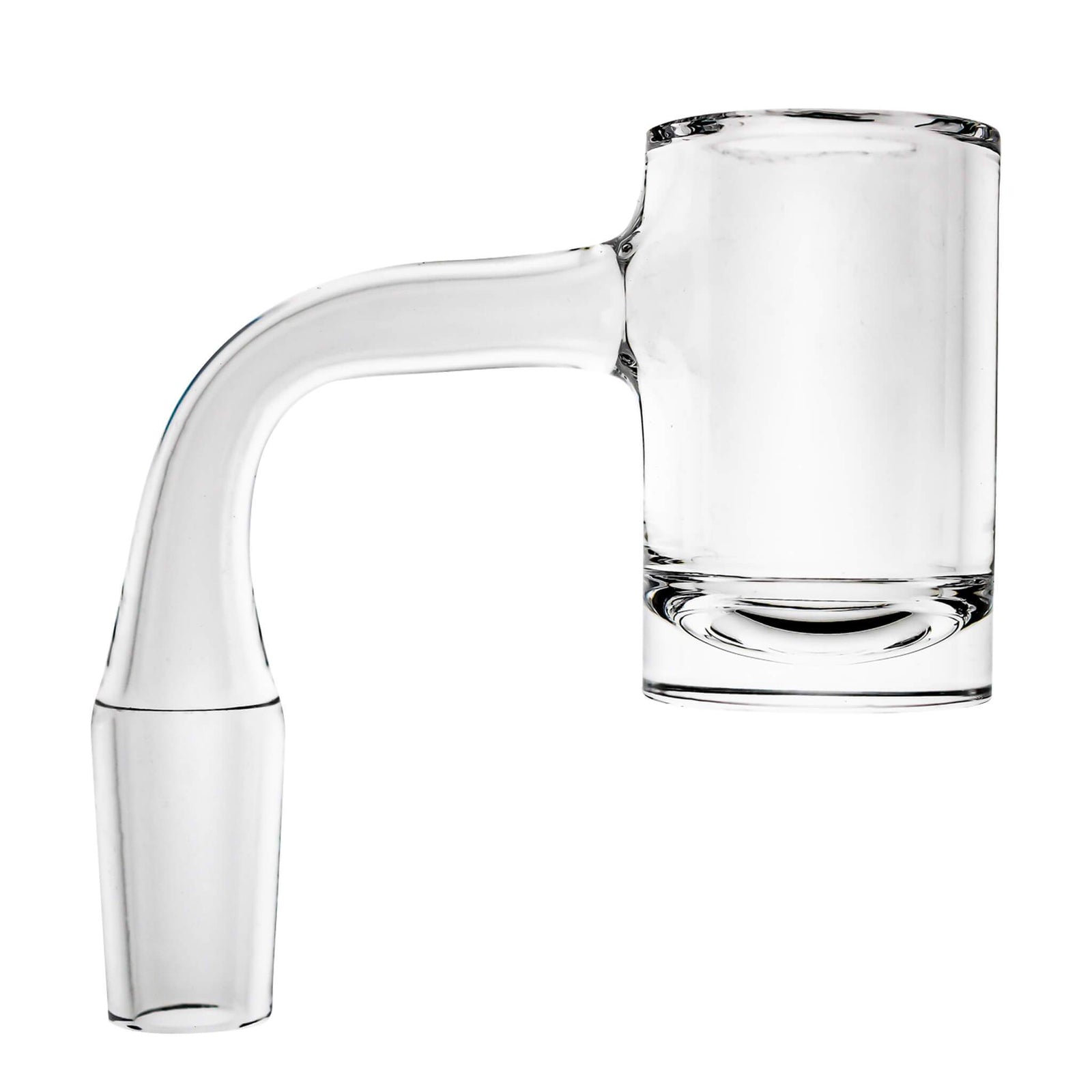 25mm Full Weld Built-In Round Bottom Quartz Banger | the dabbing specialists