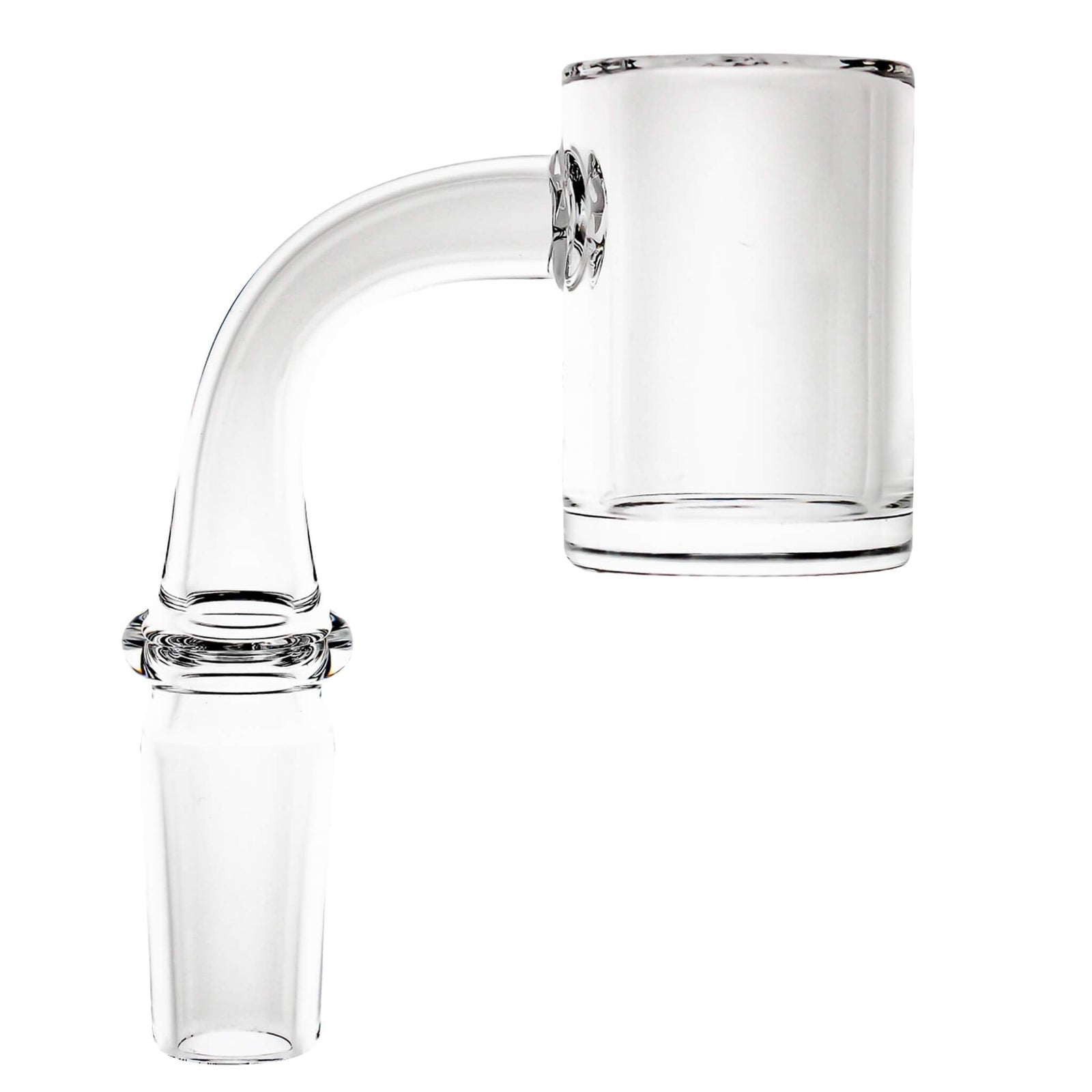 25mm Handmade Joint Banger | Beveled Edge | Clear Bottom | the dabbing specialists