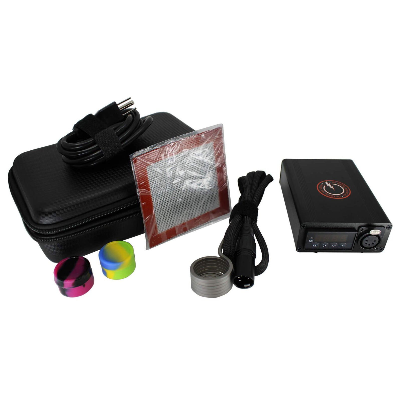 30mm Mini Enail Complete Dabbing Kit #4 | Full Rig View | the dabbing specialists