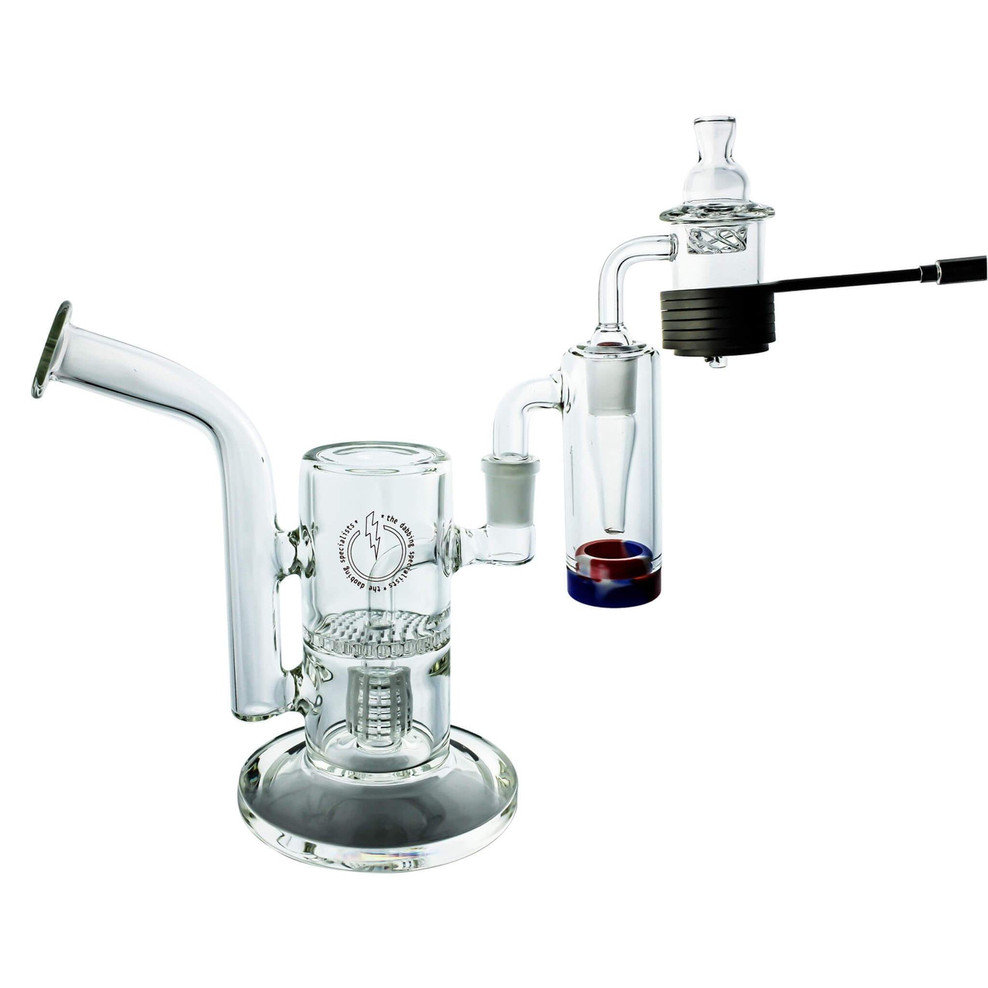 30mm Mini Enail Complete Dabbing Kit #5 | Full Rig View | the dabbing specialists