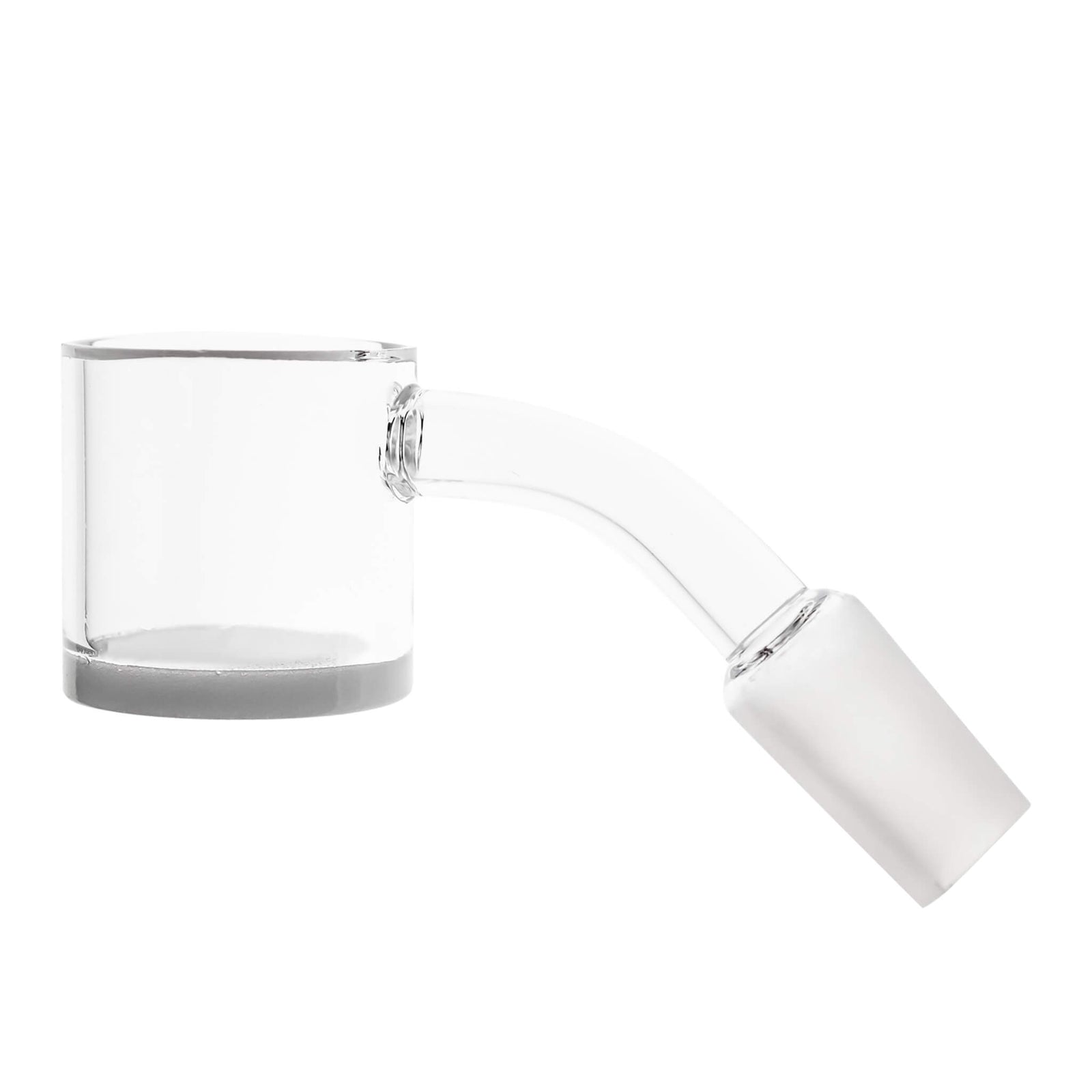 45° 30mm Quartz Banger | 45° 14mm Male | Beveled Edge | Opaque Bottom | the dabbing specialists