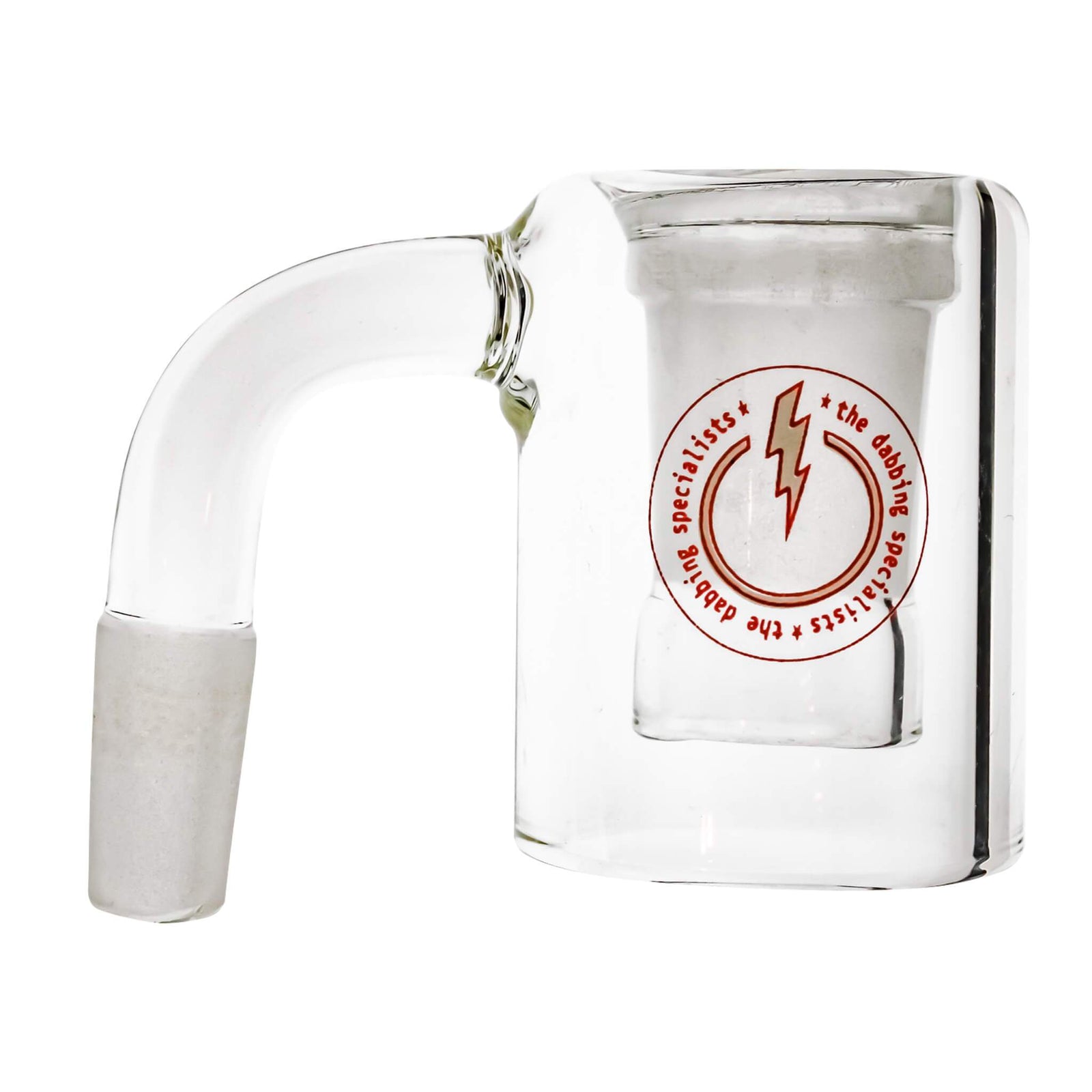 90° Compact TDS Reclaim Catcher | Top Down View | the dabbing specialists