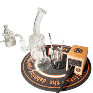 Commander 30mm E-Banger Deluxe Enail Kit | Wood Grain Kit View | the dabbing specialists